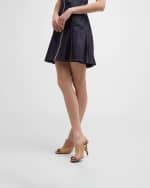 Image 2 of 6: Bottega Veneta Knot Leather Heeled Sandals