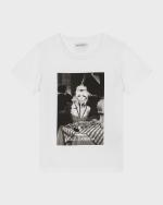DOLCE&GABBANA Kim kardashian tシャツ とうあ着用 Dolce&Gabbana Girl's Kim Kardashian Graphic T-Shirt, Size 8-14