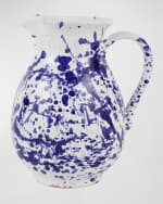 Image 1 of 2: Vietri Amalfitana Splatter Pitcher
