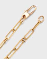 Image 3 of 5: Roberto Coin 18K Rose Gold Diamond Heart Cialoma Necklace