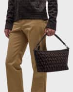 Image 3 of 6: Valentino Garavani Men's Toile Iconographe Shoulder Bag