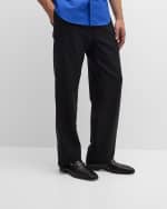 Image 2 of 6: Ferragamo Men's Fedro Gancini Leather Loafers