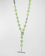 Image 3 of 5: LAGOS Caviar Icon Sterling Silver 9-Station Necklace