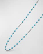 Image 4 of 5: LAGOS Caviar Icon Sterling Silver 9-Station Necklace