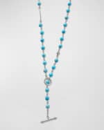 Image 3 of 5: LAGOS Caviar Icon Sterling Silver 9-Station Necklace