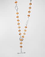 Image 3 of 4: LAGOS Cavier Icon Sterling Silver & Citrine Necklace