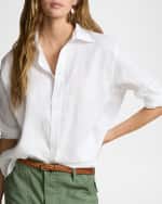 Image 2 of 6: Polo Ralph Lauren Relaxed Fit Linen Shirt