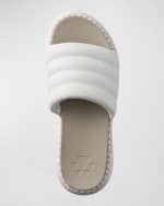 Image 4 of 4: Cougar Soprato Platform Leather Slides