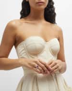 Image 5 of 5: Neiman Marcus Diamonds 18K Ruby and Diamond Flower Ring, Size 6.75, 2.31tcw