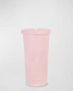 Image 2 of 2: kate spade new york miss to mrs. acrylic tumbler with straw (blush)