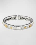 Image 2 of 3: Konstantino 18k Gold Blue Spinel Bracelet