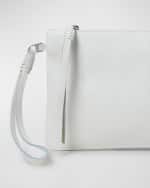 Image 3 of 3: Callista Slim Pochette Leather Wristlet