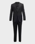 Image 1 of 6: TOM FORD Men's Shelton Solid Mohair Suit