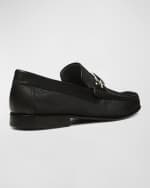 Image 4 of 5: Donald Pliner Men's Dacio 6 Textile Loafers