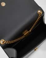 Image 5 of 6: Saint Laurent Kate Small YSL Crossbody Bag in Smooth Leather