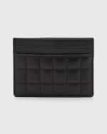 Image 4 of 5: Saint Laurent Cassandre YSL Card Case in Quilted Smooth Leather