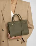Image 3 of 6: Saint Laurent Sac De Jour Nano Top-Handle Bag in Grained Leather