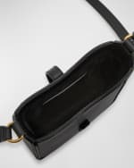 Image 5 of 6: Saint Laurent Le 5 A 7 Mini YSL Vertical Bucket Bag in Smooth Leather