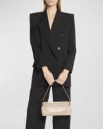 Image 2 of 6: Saint Laurent Suzanne Small Shoulder Bag in Strass