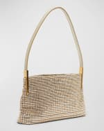 Image 4 of 6: Saint Laurent Suzanne Small Shoulder Bag in Strass