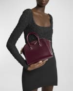 Image 3 of 6: Givenchy Antigona Mini Top Handle Bag in Box Leather