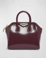 Image 1 of 6: Givenchy Antigona Mini Top Handle Bag in Box Leather