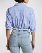 Image 3 of 5: Polo Ralph Lauren Oversized Cotton Poplin Shirt