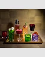 Image 2 of 3: Vietri Deco Tall Tumbler, 16 Ounces