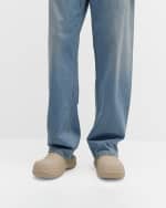 Image 2 of 6: Bottega Veneta Men's Beebee Rubber Clog Sandals