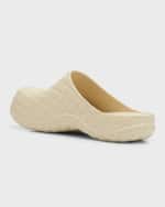 Image 3 of 6: Bottega Veneta Men's Beebee Rubber Clog Sandals