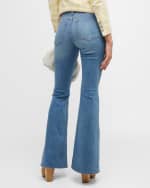 Image 4 of 6: Veronica Beard Sheridan Bell Bottom Jeans