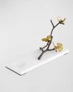 Image 4 of 5: Michael Aram Butterfly Ginkgo Wine Rest