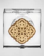 Image 2 of 2: Vista Alegre Whiskey Decanter With Golden Dragon