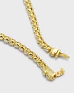 Image 3 of 5: Roberto Coin 18K Yellow Gold Diamond Tennis Bracelet, 1.6tcw