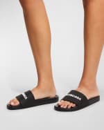 Image 2 of 6: Balenciaga Pool Slide Sandals
