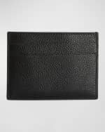 Image 2 of 2: Balenciaga Men's Leather Cash Card Holder