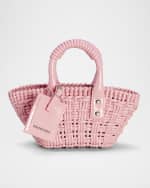 Image 1 of 5: Balenciaga Bistro XXS Basket Bag with Strap