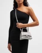 Image 2 of 6: Balenciaga Hourglass XS Bag with Rhinestones