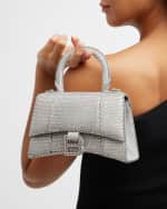 Image 3 of 6: Balenciaga Hourglass XS Bag with Rhinestones