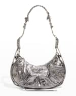 Image 1 of 6: Balenciaga Le Cagole XS Metallic Shoulder Bag