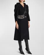 Image 2 of 5: Balenciaga Le Cagole Mini Metallic Bag with Chain