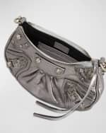 Image 4 of 5: Balenciaga Le Cagole Mini Metallic Bag with Chain