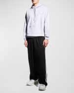 Image 2 of 5: Balenciaga Men's Campaign Logo Pullover Hoodie