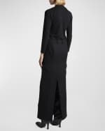 Image 3 of 5: Balenciaga Barathea Maxi Tube Skirt