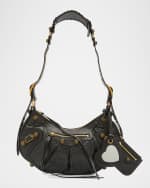 Image 1 of 6: Balenciaga Le Cagole Small Leather Shoulder Bag