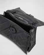 Image 3 of 5: Balenciaga Crush Small Quilted Chain Bag