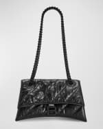 Image 1 of 5: Balenciaga Crush Small Quilted Chain Bag