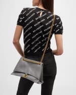 Image 2 of 6: Balenciaga Crush Medium Chain Bag