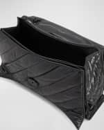 Image 2 of 3: Balenciaga Crush Medium Quilted Chain Bag