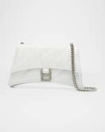 Image 1 of 6: Balenciaga Crush XS Quilted Chain Bag